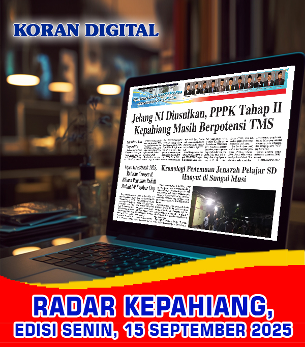 RADAR KEPAHIANG, EDISI SENIN 15 SEPTEMBER 2025