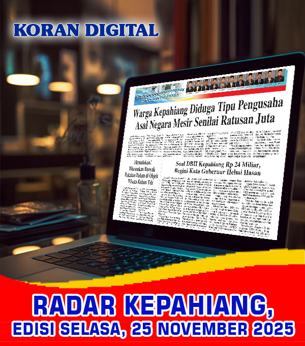 RADAR KEPAHIANG, EDISI SELASA 25 NOVEMBER 2025