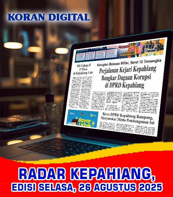 RADAR KEPAHIANG, EDISI SELASA 26 AGUSTUS 2025