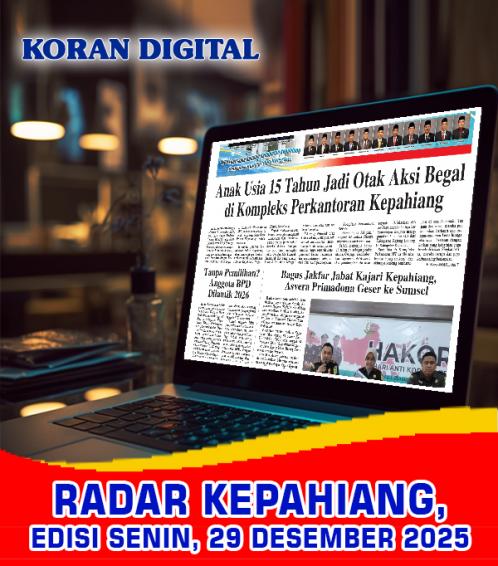 RADAR KEPAHIANG, EDISI SENIN 29 DESEMBER 2025