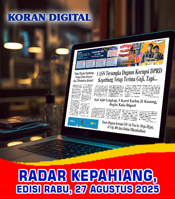 RADAR KEPAHIANG, EDISI RABU 27 AGUSTUS 2025