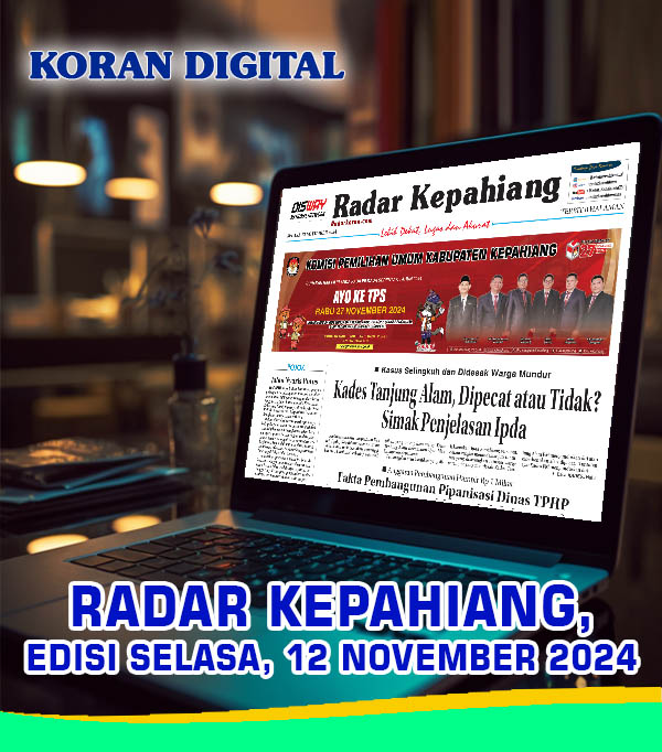 RADAR KEPAHIANG, EDISI SELASA 12 NOVEMBER 2024