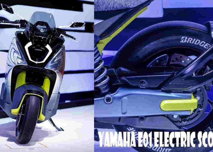  Yamaha E01: Skuter Futuristik dengan Teknologi Canggih yang Wajib Dilirik