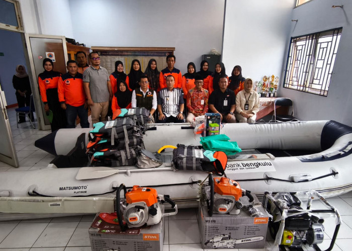 CSR Bank Bengkulu: Peralatan Kebencanaan BPBD Kepahiang Nambah