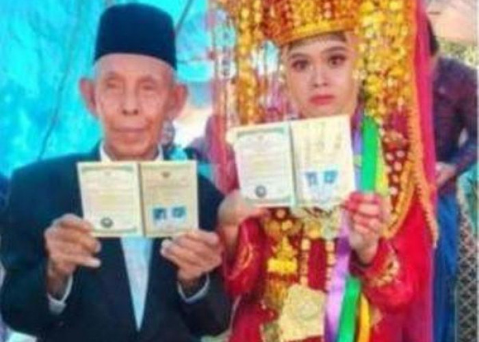 Kakek Sai'un di Bengkulu Tengah Nikahi Gadis Usia 27 Tahun, Kok Mau? Begini Penjelasan Ibu Si Gadis   
