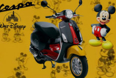 Ulang Tahun ke-100 Disney: Vespa Primavera Edisi Disney Mickey Mouse Diluncurkan, Edisi Terbatas