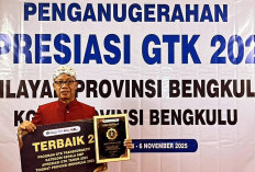 Program Apresiasi GTK dan KGTK 2025: Kepala SMPN 2 Kepahiang Ahmad Muslim Bawa Pulang 2 Penghargaan