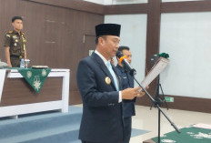 Lantik 5 Pejabat Eselon II: Bupati Kepahiang Zurdi Nata Ingatkan Jangan Korupsi Ya!