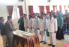 Edi Darmawan Resmi Dilantik Sebagai Pjs Kepala Desa Pagar Gunung: Emban Amanah Baru