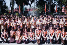 Pimpin Upacara HUT ke-64 Pramuka, Bupati Fikri Ajak Terus Berkarya