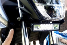 Mau Pasang Lampu Sorot di Motor, Perhatikan Hal Ini