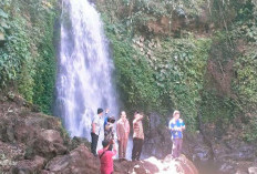 Air Terjun Curug Anggun di Desa Karang Endah Belum Tergarap Maksimal 