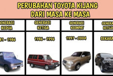 Jadi Mobil Favorit Keluarga: Ini Transformasi Toyota Kijang dari Masa ke Masa