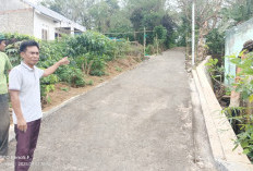 Kegiatan Pembangunan Fisik DD Tahun 2025 Desa Karang Tengah Kabupaten Kepahiang Tuntas 