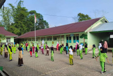 Jaga Kebugaran, SDN 22 Kepahiang Rutin Laksanakan Senam Setiap Sabtu