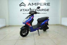 Hadir dengan Fitur Keyless: Intip Pesona Motor Terbaru Ampere Reo 80