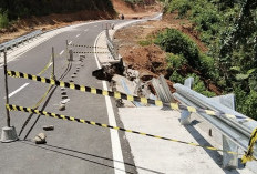 Jalan Ringroad Kabupaten Kepahiang Ambruk: Pekerjaan Belum 100 Persen