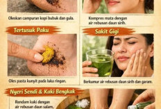 Nggak Perlu Panik! 5 Tips Alami Atasi Keluhan Sehari-hari Cuma Pakai Bahan Dapur