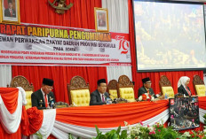 Paripurna Mendengarkan Pidato Kenegaraan, Gubernur Sebut Capaian Provinsi Bengkulu Sejalan dengan Nasional