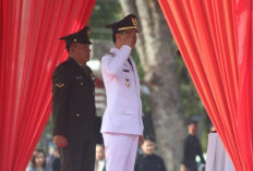 Upacara Peringatan HUT ke-80 RI di Rejang Lebong, Bupati Fikri Tekankan Sinergitas hingga Berkomitmen