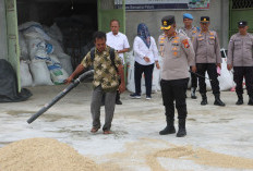 Kapolres Kepahiang Faisal Pratama Blusukan ke Lumbung Pangan Desa Bumi Sari
