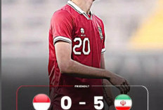 Lagi-lagi Kalah, Timnas Indonesia Dibantai Iran 0-5