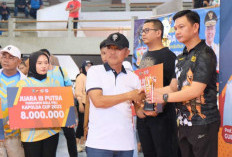 Remaja Kepahiang Juarai Bola Voli Kapolda Cup