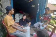 84 KPM Warga Desa Langgar Jaya Terima Bantuan Pangan