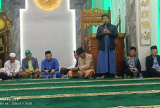Warga Kelurahan Dusun Kepahiang Gelar Isra Mikraj di Masjid Al-Huda 