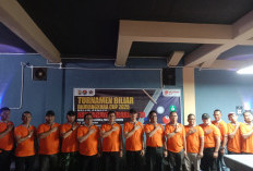 Turnamen Biliar Bhayangkara Cup 2025 Digelar, Puluhan Jurnalis dan Polisi Adu Kemampuan