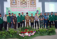 Peringatan HUT ke-56, Rosjonsyah Tekankan Sinergi Kepada TP Sriwijaya Bengkulu