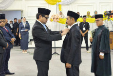 Ahmad Nedi Disumpah, Jalankan 3 Tahun Sisa Masa Jabatan!