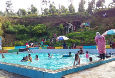 Wahana Kolam Renang Zigan Kepahiang Ramai Pengunjung