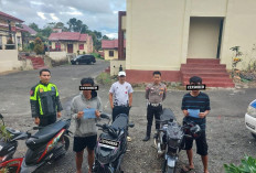 Satlantas Polres Kepahiang Tilang 4 Motor : Terlibat Bali dan Gunakan Knalpot Brong