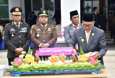 Potong Tumpeng Warnai Upacara Peringatan HGN di Rejang Lebong