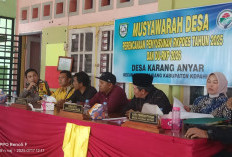 Bhabinkamtibmas Desa Karang Anyar Imbau Warga Tidak Adakan Pesta Malam 