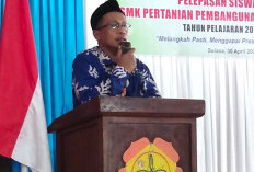 SMK PP Negeri Bengkulu Gelar Pelepasan Siswa-siswi Kelas XII