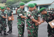 17 Prajurit Kodim 0409/Rejang Lebong Dilepas, Siap Mengabdi di Satuan Baru