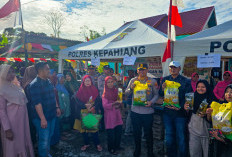 800 Karung Beras SPHP Laris Manis: GPM Polres Kepahiang Dibanjiri Lautan Manusia