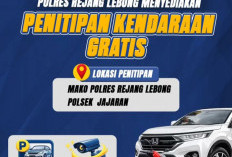 Polres Rejang Lebong Sediakan Layanan Penitipan Kendaraan Gratis bagi Pemudik