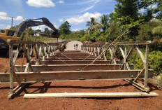 Pembangunan Jembatan Lagan Bungin, Dinas PUPR Siapkan Jembatan Bailey 