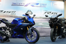 Sport Bike Yamaha R15 Connected Tampil Gagah, Segini Harganya