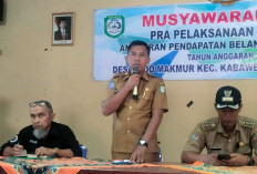 Ditandai Titik Nol, Desa Sido Makmur Resmi Bangun Peningkatan Jalan Rabat Beton