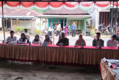 Pilih Anggota BPD, Warga Desa Pagar Agung Tentukan Pilihan Secara Langsung