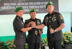 Letkol Inf Agung Lewis Oktorada Resmi Jabat Dandim 0409/Rejang Lebong