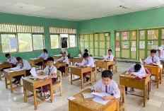 9 Mapel Wajib, SDN 18 Kepahiang Laksanakan Ujian Akhir Sekolah 
