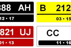 Yuk Kenali Warna Plat Nomor Kendaraan Bermotor