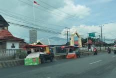 Warga Kepahiang Minta Satpol PP Tertibkan Pedagang Buah di Depan Perpusda 