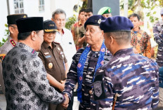 Rosjonsyah Sambut Kunker Dantalamal II Padang di Bengkulu