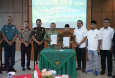 Pemprov Bengkulu dan TNI Teken PKS, Perkuat Ketahanan Ekonomi Daerah 
